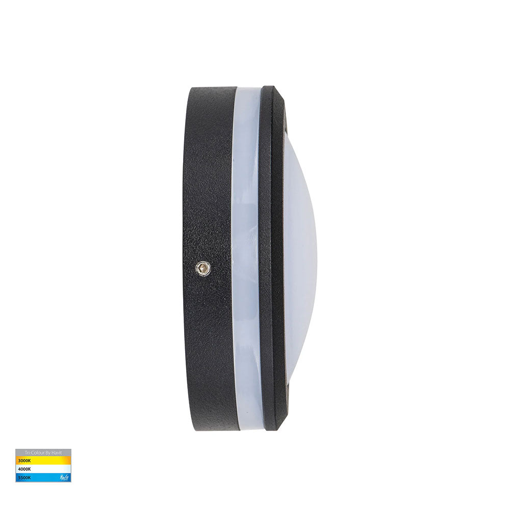 Nava 5W CCT 240V LED Step Light Black - HV2960T-BLK-240V