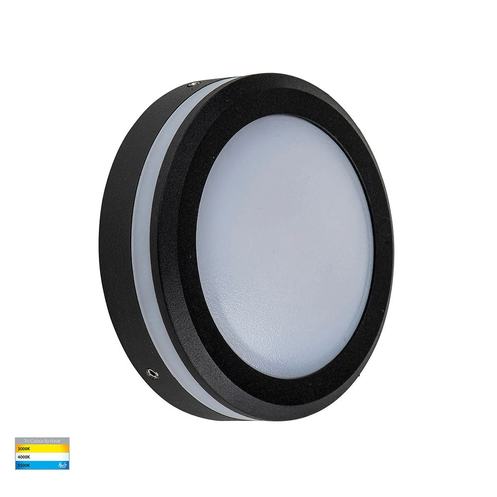 Nava 5W CCT 240V LED Step Light Black - HV2960T-BLK-240V