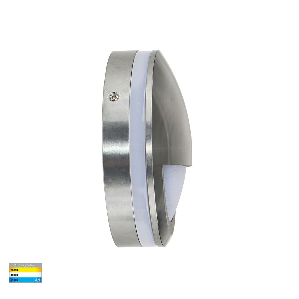 Nava 5W CCT 12V DC Eyelid LED Step Light Titanium - HV2961T-TTM-12V