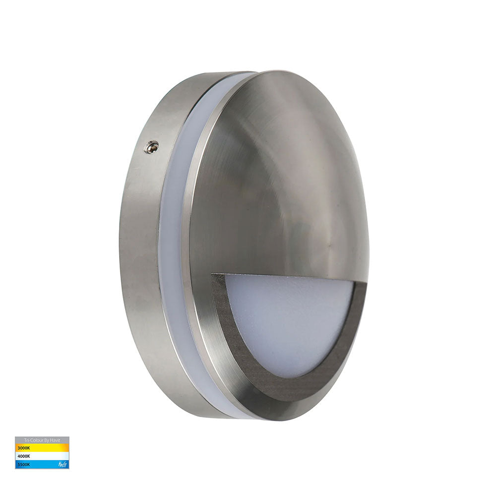 Nava 5W CCT 12V DC Eyelid LED Step Light Titanium - HV2961T-TTM-12V