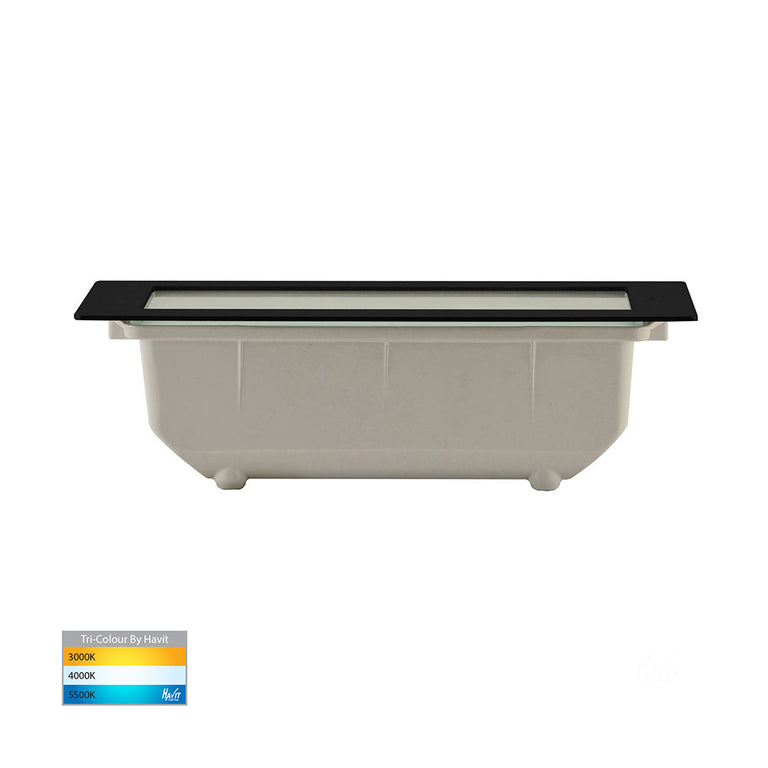 Bata 10W CCT12V DC LED Brick Light Black - HV3003T-BLK-12V