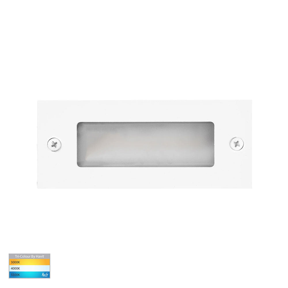 Bata 3W CCT 12V DC LED Brick Light White - HV3007T-WHT-12V