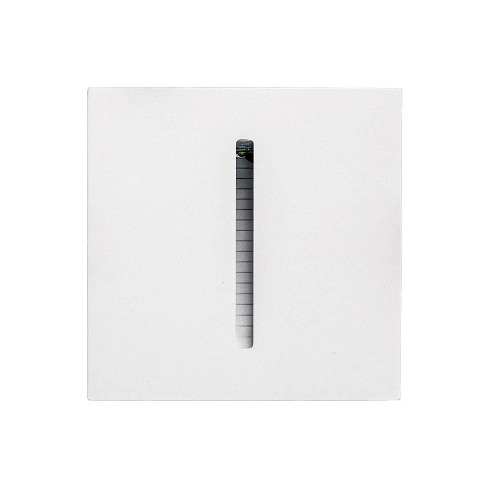 Slot 2.5W 240V Square LED Recessed Step Light White / Cool White - HV3102C