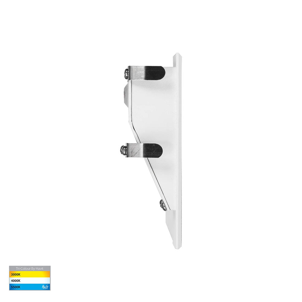 Paso 3W CCT 12V DC LED Recessed Step Light White - HV3105T-WHT-12V