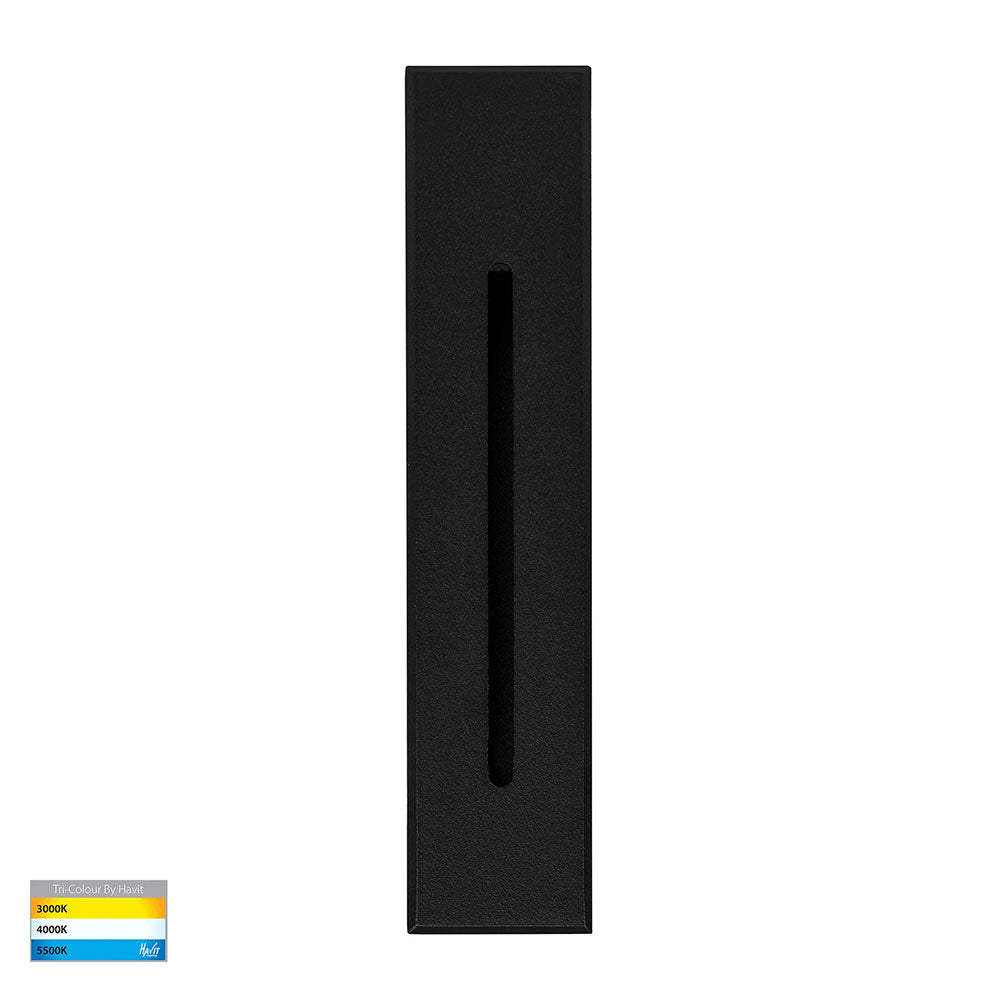 Paso 3W CCT 12V DC LED Recessed Step Light Black - HV3106T-BLK-12V