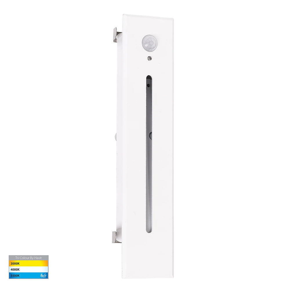 Paso 3W CCT LED Recessed Step Light With Sensor White - HV3106T-WHT-240V-PIR