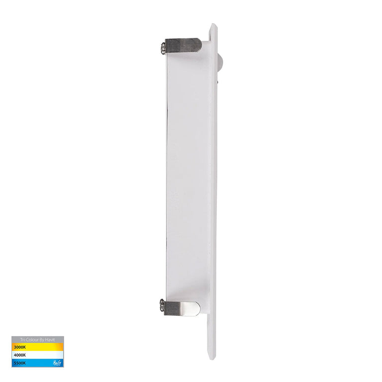 Paso 3W CCT LED Recessed Step Light With Sensor White - HV3106T-WHT-240V-PIR