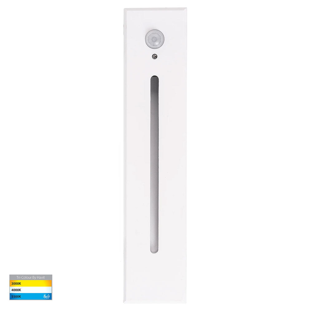 Paso 3W CCT LED Recessed Step Light With Sensor White - HV3106T-WHT-240V-PIR