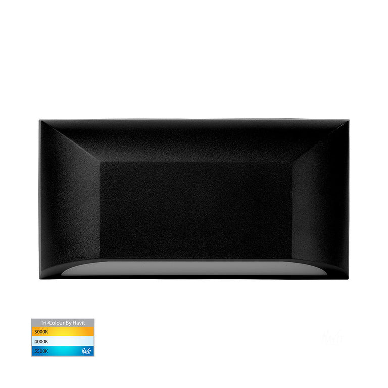 Seefore 5W CCT 12V DC LED Step Light Matt Black - HV3225T-BLK
