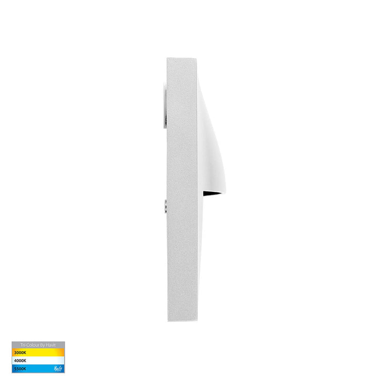 Lisca 3W CCT 12V DC LED Square Step Light White - HV3228T-WHT-12V