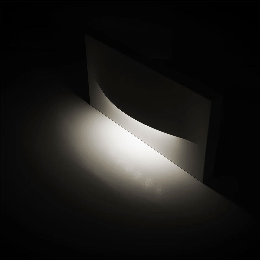 Lisca 5W CCT 12V DC LED Rectangular Step Light Black - HV3229T-BLK-12V