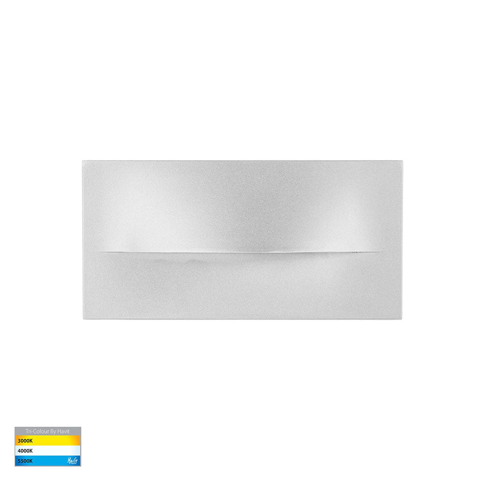 Lisca 5W CCT 240V LED Rectangular Step Light White - HV3229T-WHT-240V