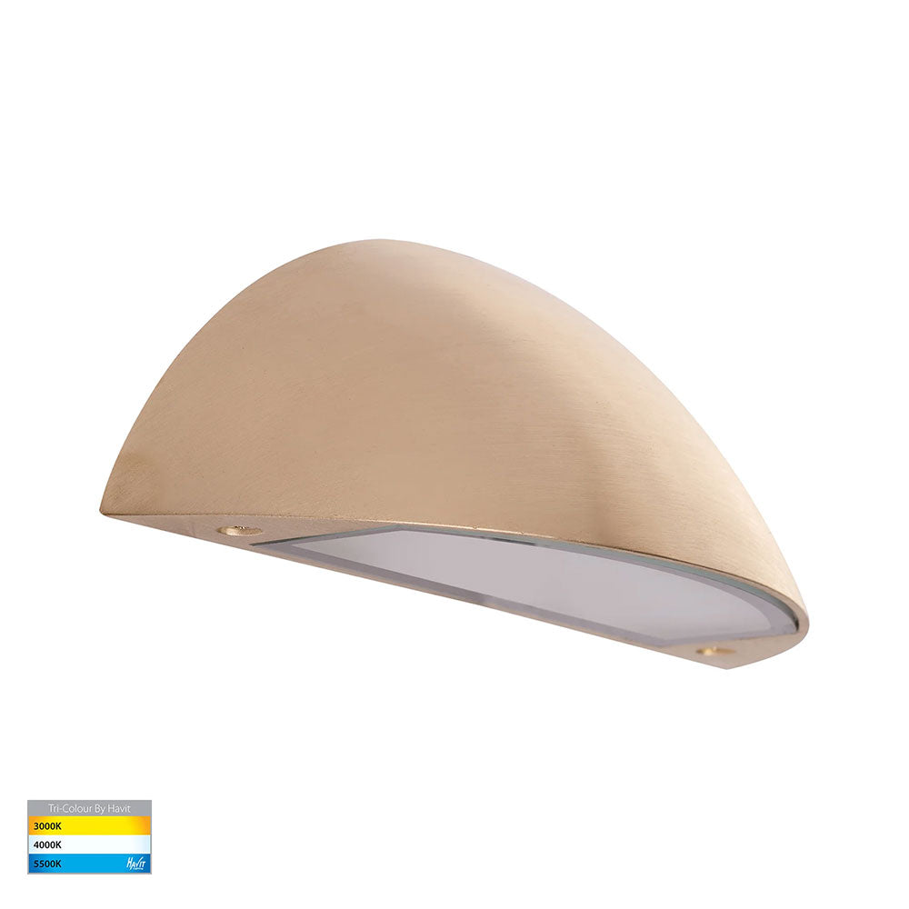 Curva 7.5W CCT 12V DC LED Step Light Brass - HV3253T-BR-12V