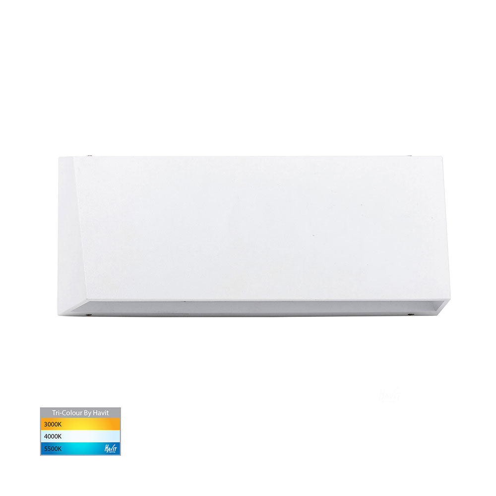 Shim 14W CCT 12V DC LED Rectangular Large Step Light White - HV3279T-WHT-12V