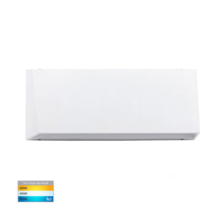 Shim 14W CCT 12V DC LED Rectangular Large Step Light White - HV3279T-WHT-12V