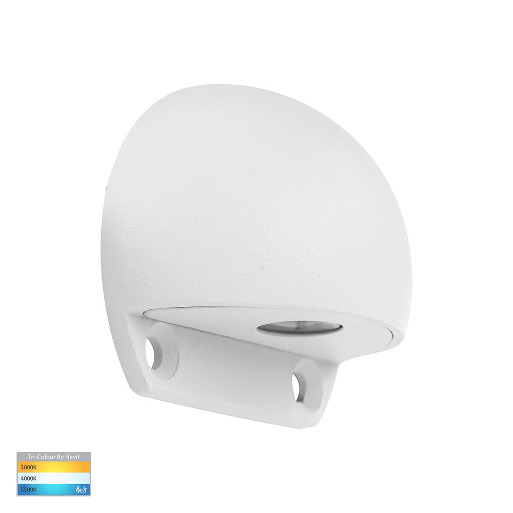 Occhio 3W CCT 12V DC LED Eyelid Step Light White - HV3281T-WHT-12V