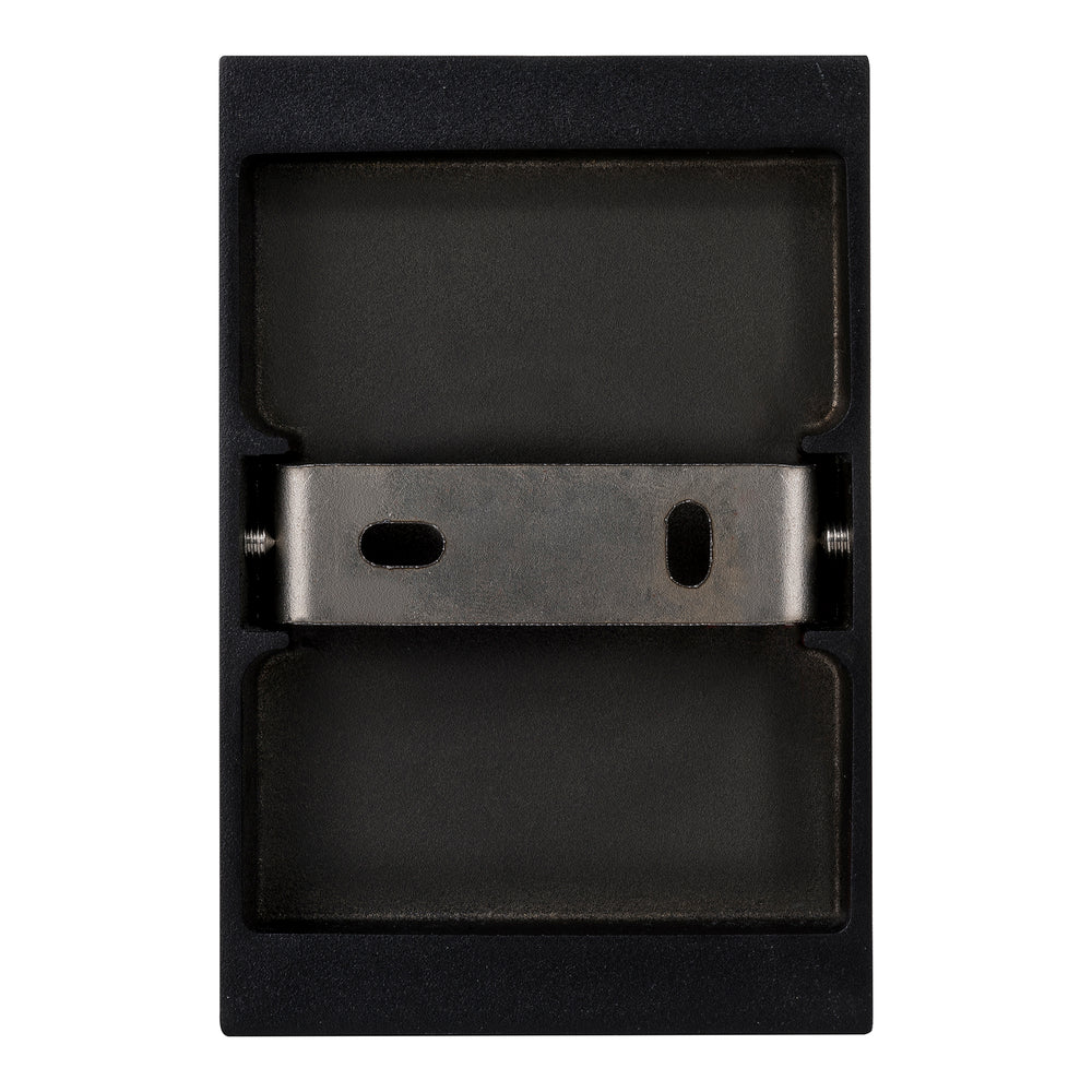 Stylez 2 x 3W 12V CCT DC LED Up & Down Wall Light Black - HV3289T-BLK-12V