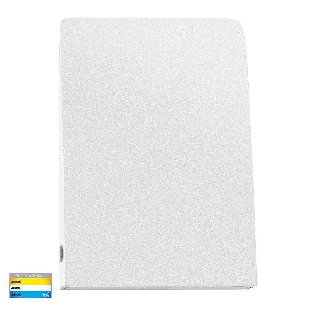 Pelase 3W CCT 12V DC LED Large Wall Or Step Light White - HV3292T-WHT-12V