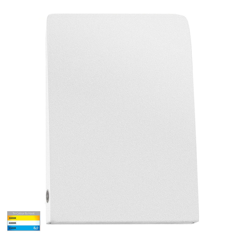 Pelase 3W CCT 12V DC LED Large Wall Or Step Light White - HV3292T-WHT-12V
