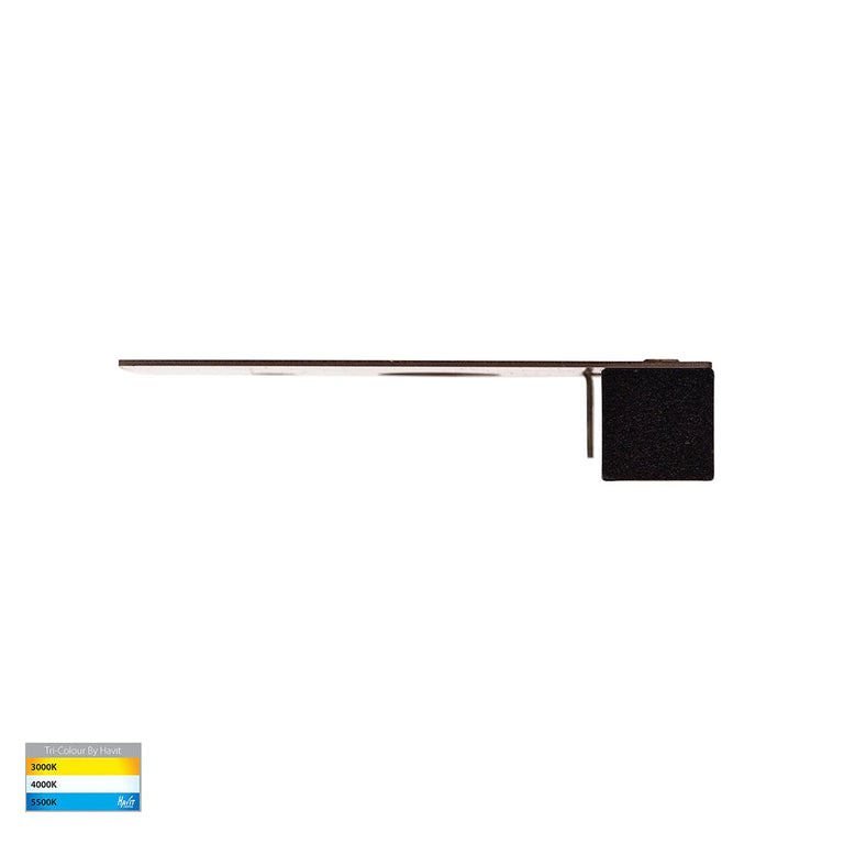 Preston 2.5W CCT 12V DC LED Coping Light Black - HV3297T-BLK-12V