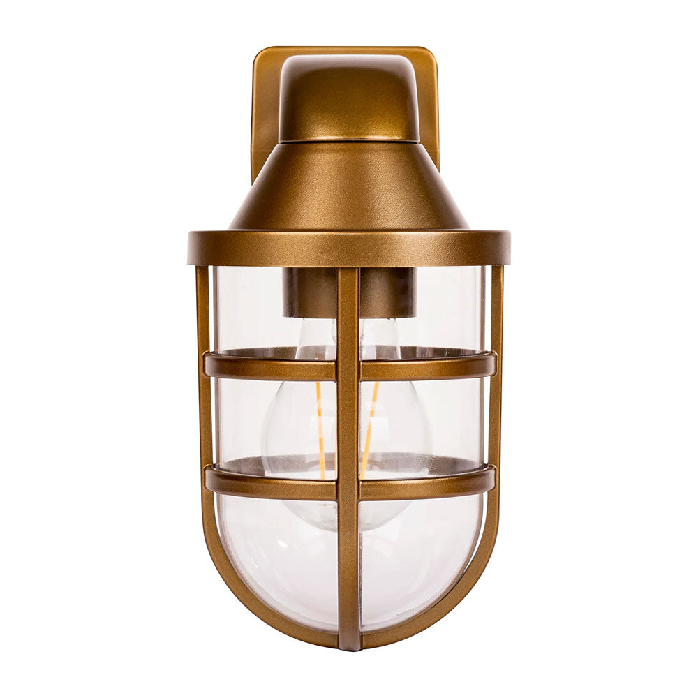 Marina 8W 240V E27 LED Wall Light Brass - HV3511W-PB