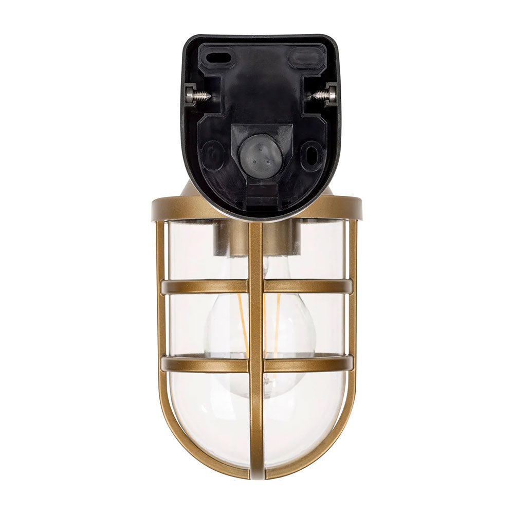 Marina 8W 240V E27 LED Wall Light Brass - HV3511W-PB
