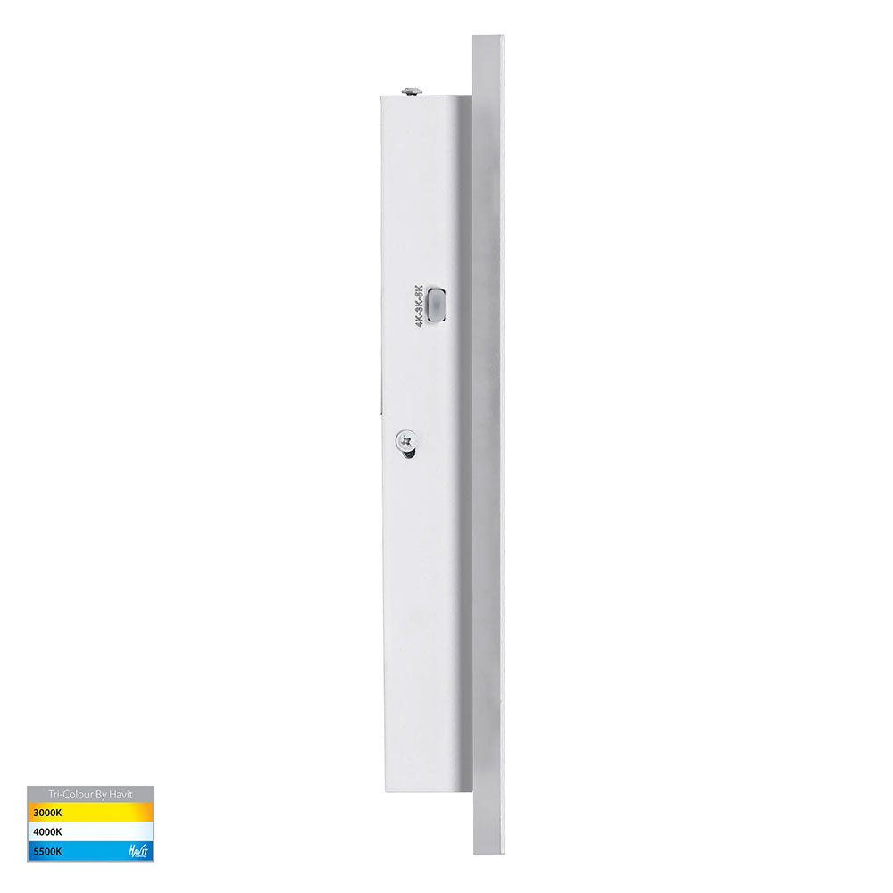 Barline 300mm 9W CCT 240V LED Wall Light White - HV3571T-WHT