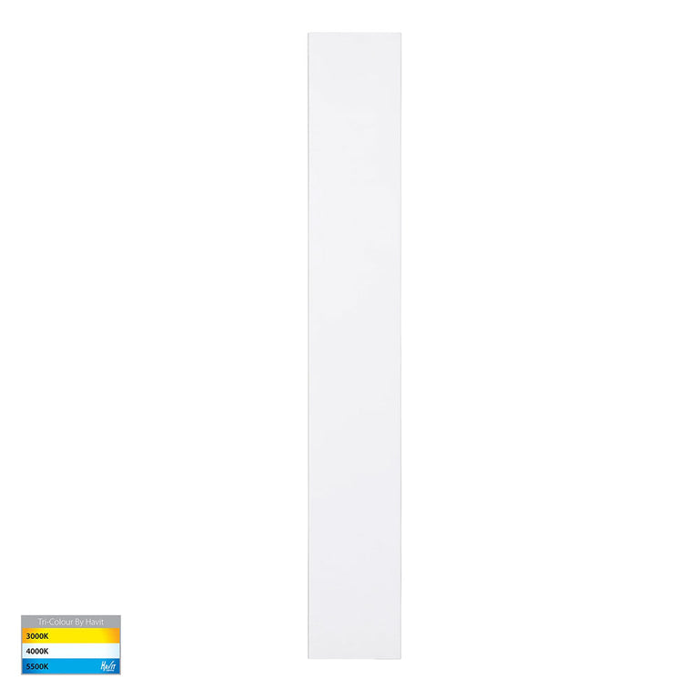 Barline 600mm 18W CCT 240V LED Wall Light White - HV3572T-WHT
