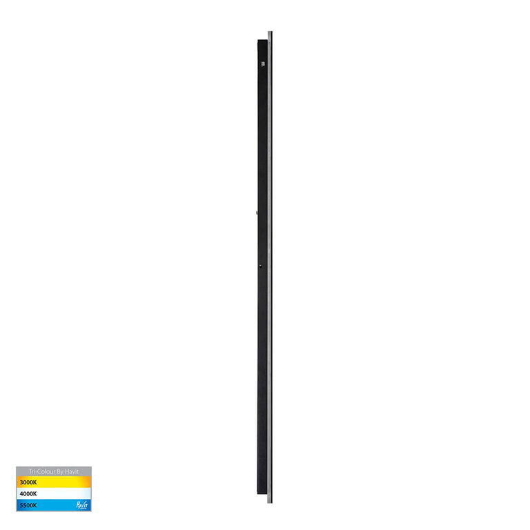 Barline 1500mm 45W CCT 24V DC LED Wall Light Black - HV3576T-BLK-24V