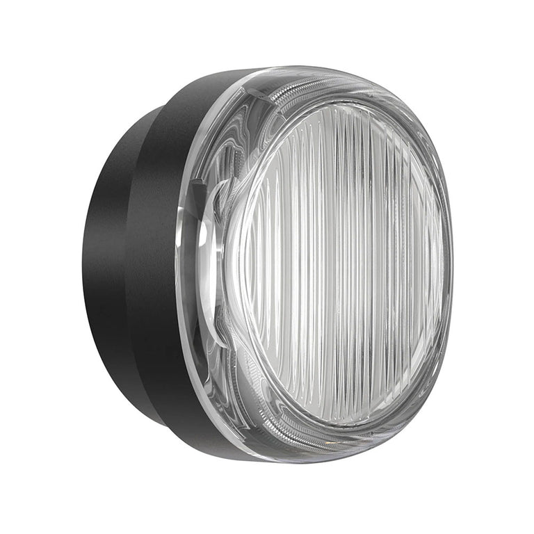 Lasi 12W 240V LED Wall Light Black - HV3619W-BLK