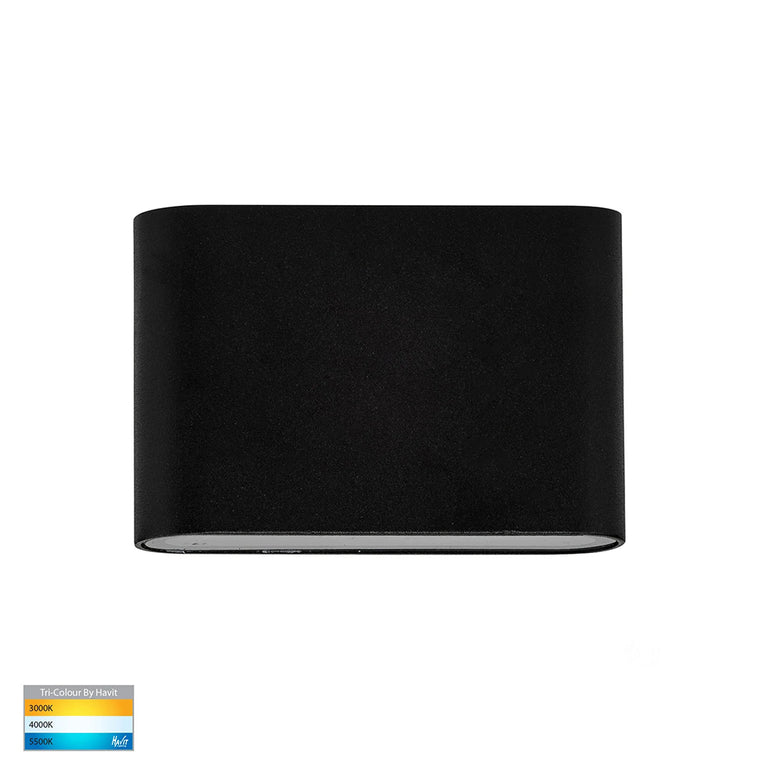 Lisse 4W CCT 240V LED Wall Light Black - HV3641T-BLK-240V