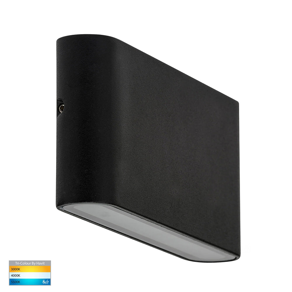 Lisse 6W CCT 12V DC LED Wall Light Black - HV3643T-BLK-12V