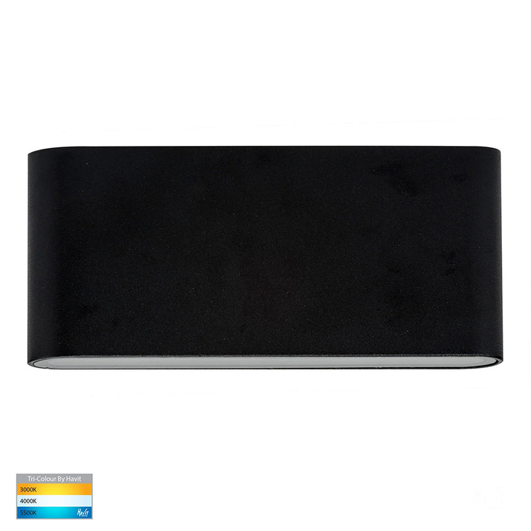 Lisse 6W CCT 12V DC LED Wall Light Black - HV3643T-BLK-12V