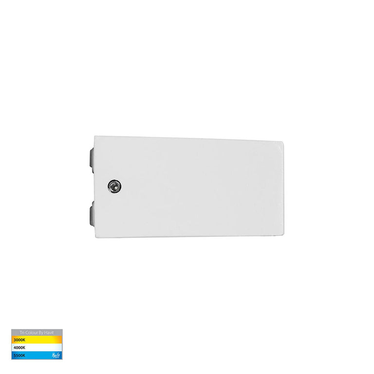 Siena 9W CCT 240V Uplighter LED Wall Light White - HV3656T-WHT