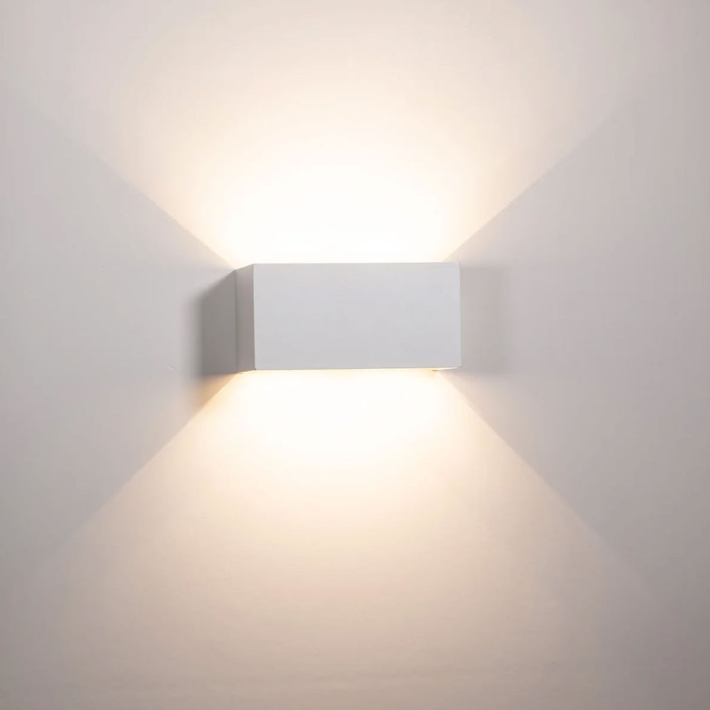 Versa 4 x 3W CCT 240V Up & Down LED Adjustable Wall Light White - HV36582T-WHT-SQ