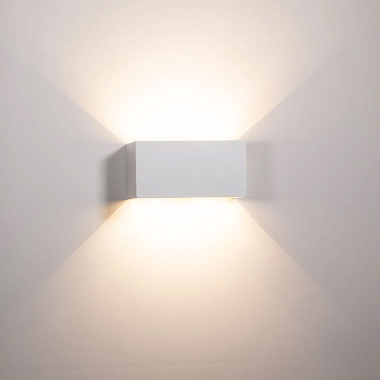 Versa 4 x 3W CCT 240V Up & Down LED Adjustable Wall Light White - HV36582T-WHT-SQ