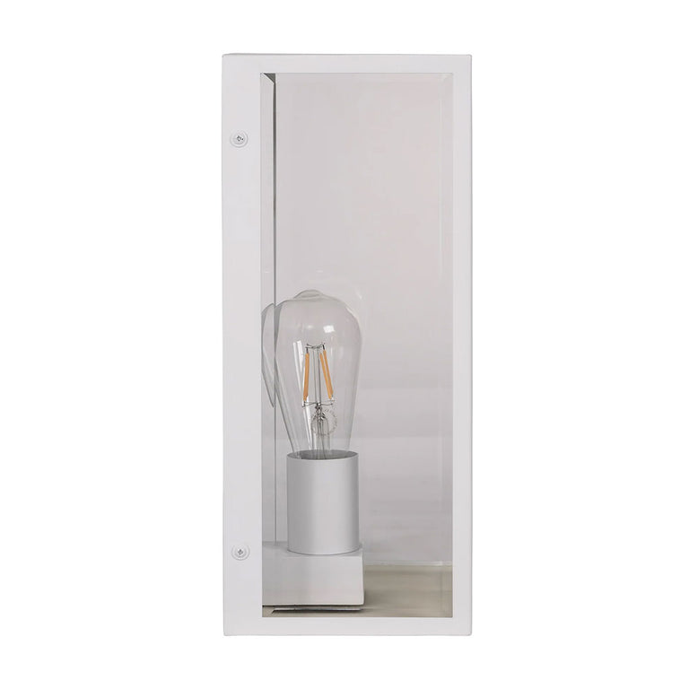 Bayside Large 4W 240V E27 LED Wall Light White - HV3659W-L-WHT