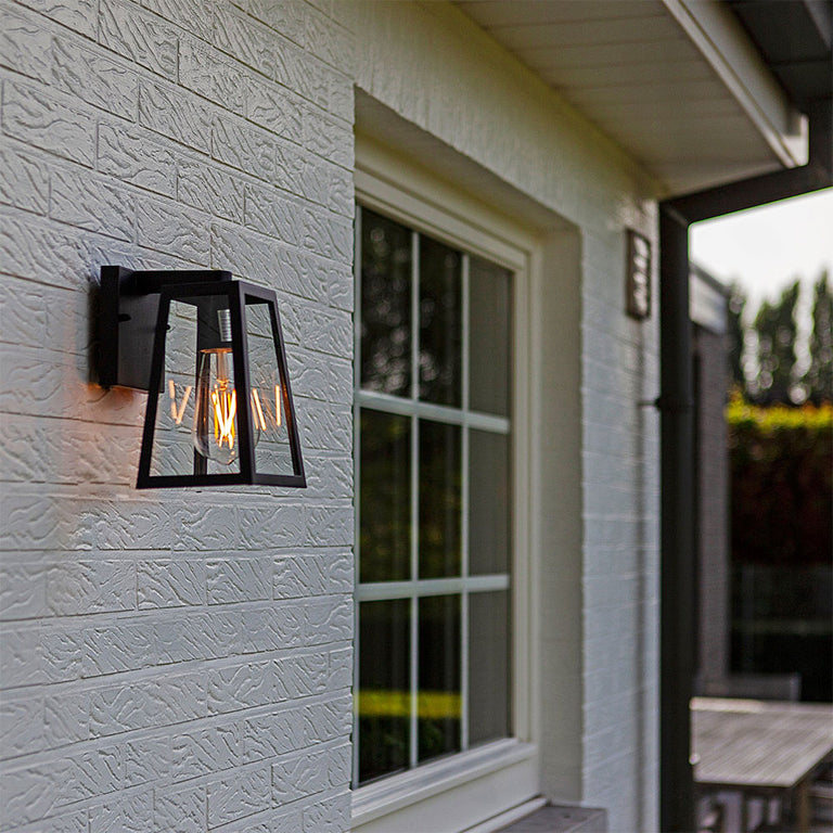 Licht 9W LED Wall Light Black / Warm White - HV3672W-BLK