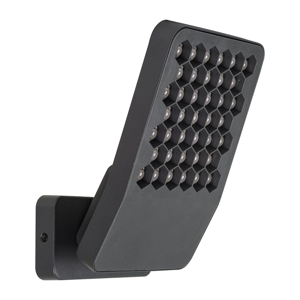 Favo 13.7W 240V LED Floodlight Grey - HV3721N-GRY