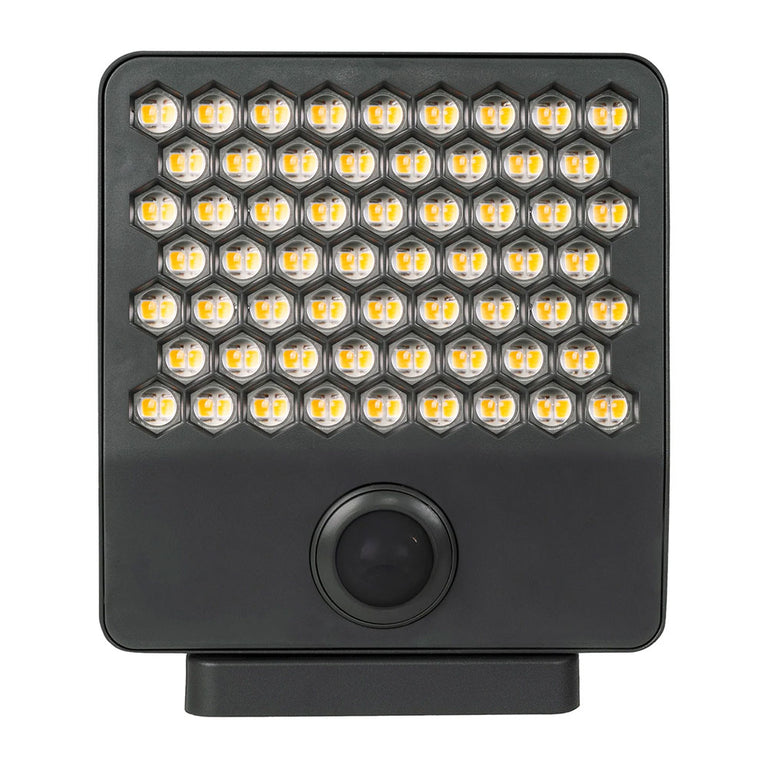 Favo 24W 240V LED Floodlight With Sensor Grey - HV3722N-GRY-PIR