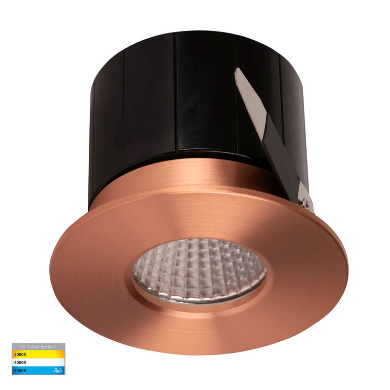Prime 12W CCT 240V LED Downlight Copper - HV5511T-CP