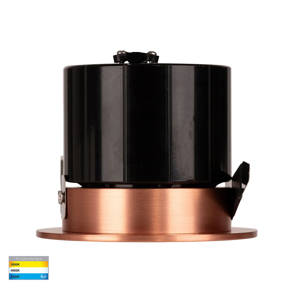 Prime 12W CCT 240V LED Downlight Copper - HV5511T-CP