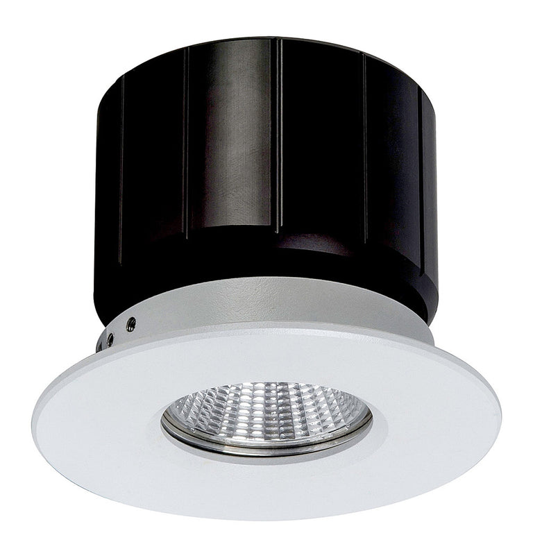 Prime 12 Watt 240V LED Recessed Dimmable Downlight White / Cool White - HV5511C-WHT