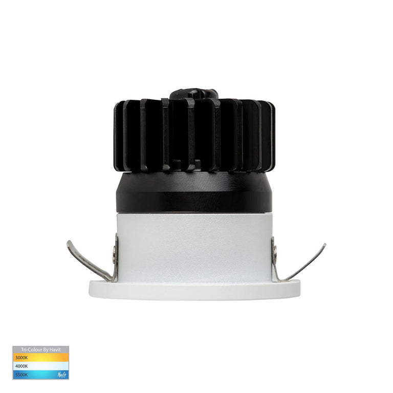 Niche 3W CCT 240V LED 46mm Round Downlight White - HV5702T-WHT