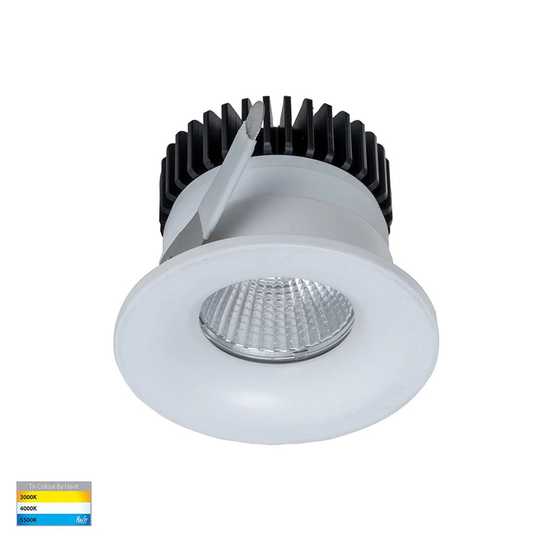 Niche 6W CCT 240V LED 65mm Round Downlight White - HV5703T-WHT