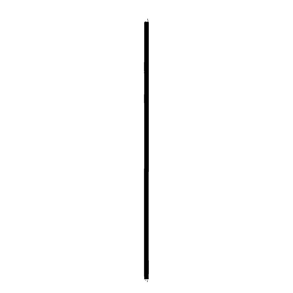 Rod To Suit Nella Pendant Black - HV580X-BLK-ROD