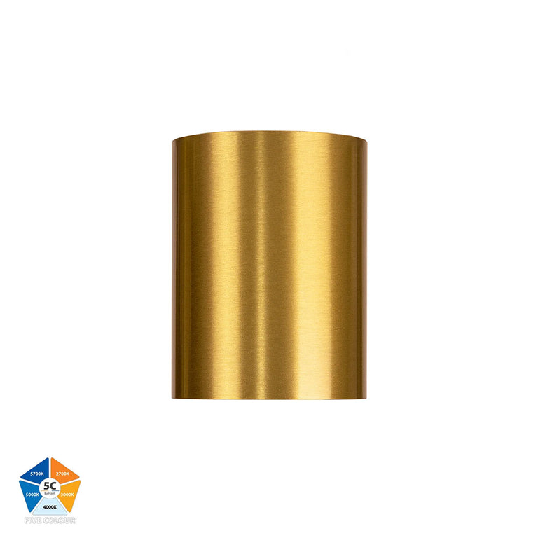 Nella Brass 7W Surface Mounted LED Downlight Brass - HV5841S-BR-12V