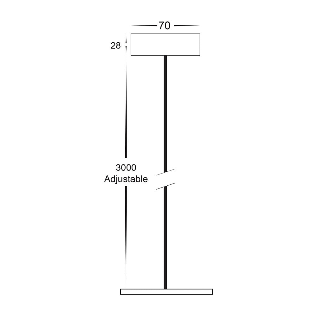 Pendant Accessory 3 Meter Black - HV5842-BLK-PDT
