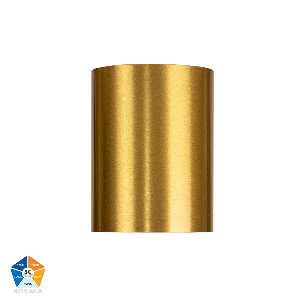 Nella Brass 12W Surface Mounted LED Downlight Brass - HV5842S-BR