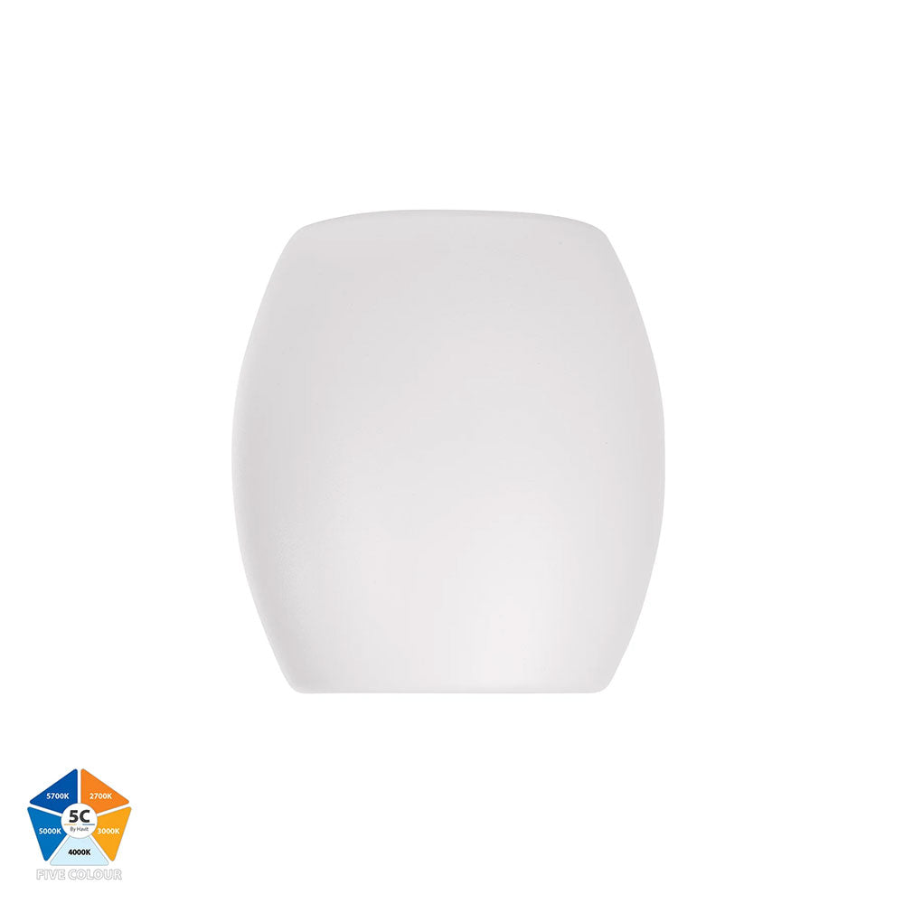Nella 7W Quinto 240V LED Surface Mounted Downlight White - HV5848S-WHT
